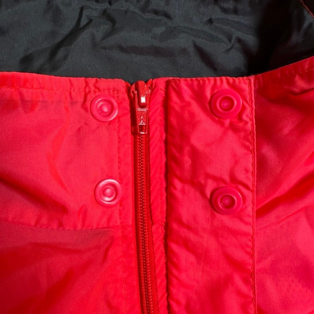 Vintage Nike Windbreaker Jacket XL Red Black Purple Colorblock 90s Nylon S10611 - Picture 4 of 13